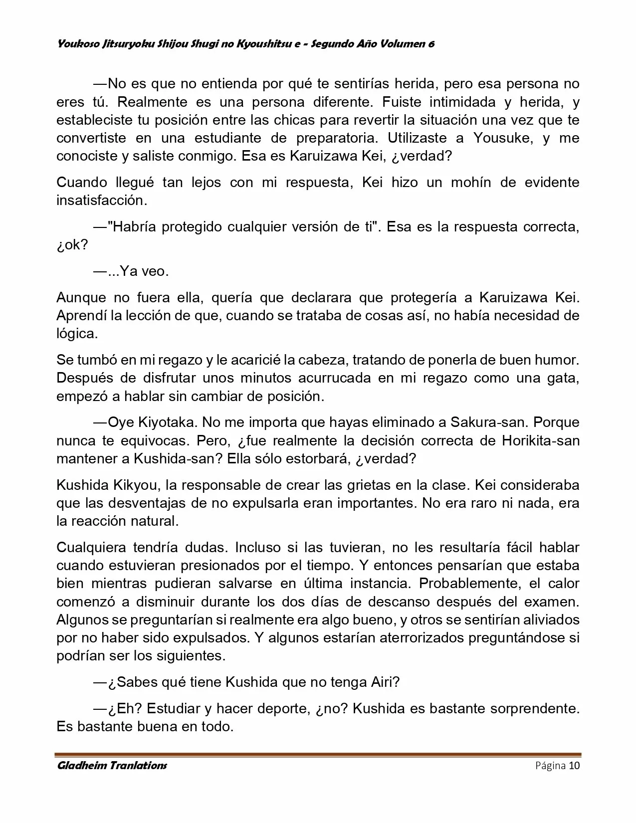 Página 10 del Manga