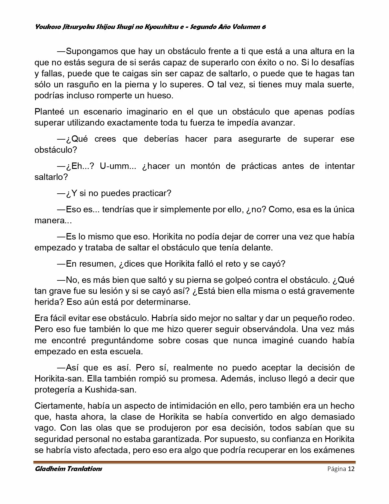 Página 12 del Manga