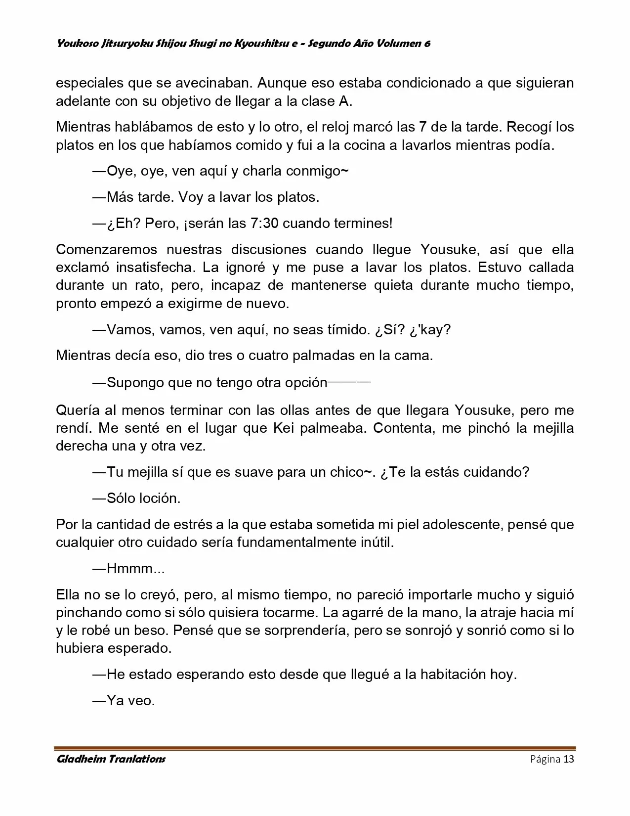 Página 13 del Manga