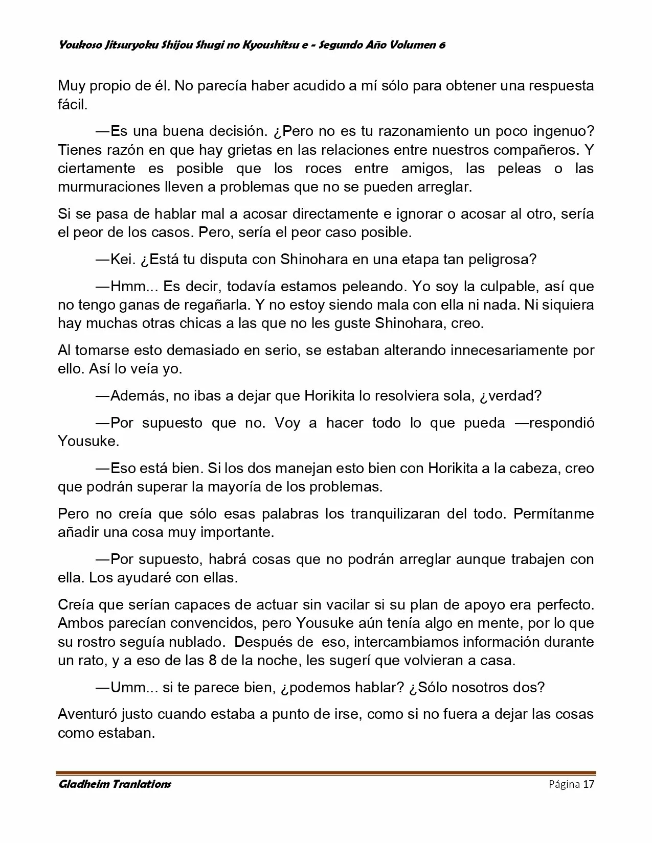 Página 17 del Manga