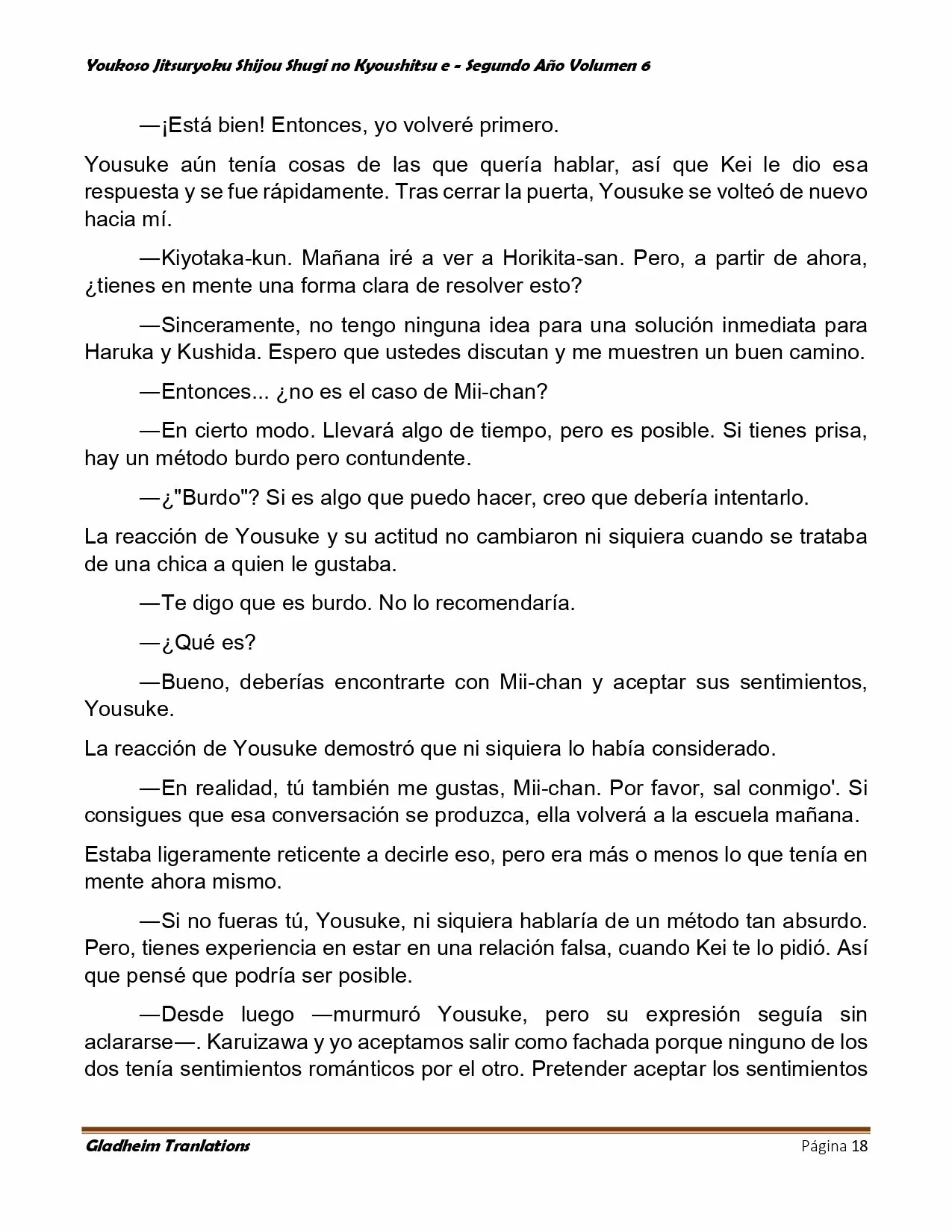 Página 18 del Manga