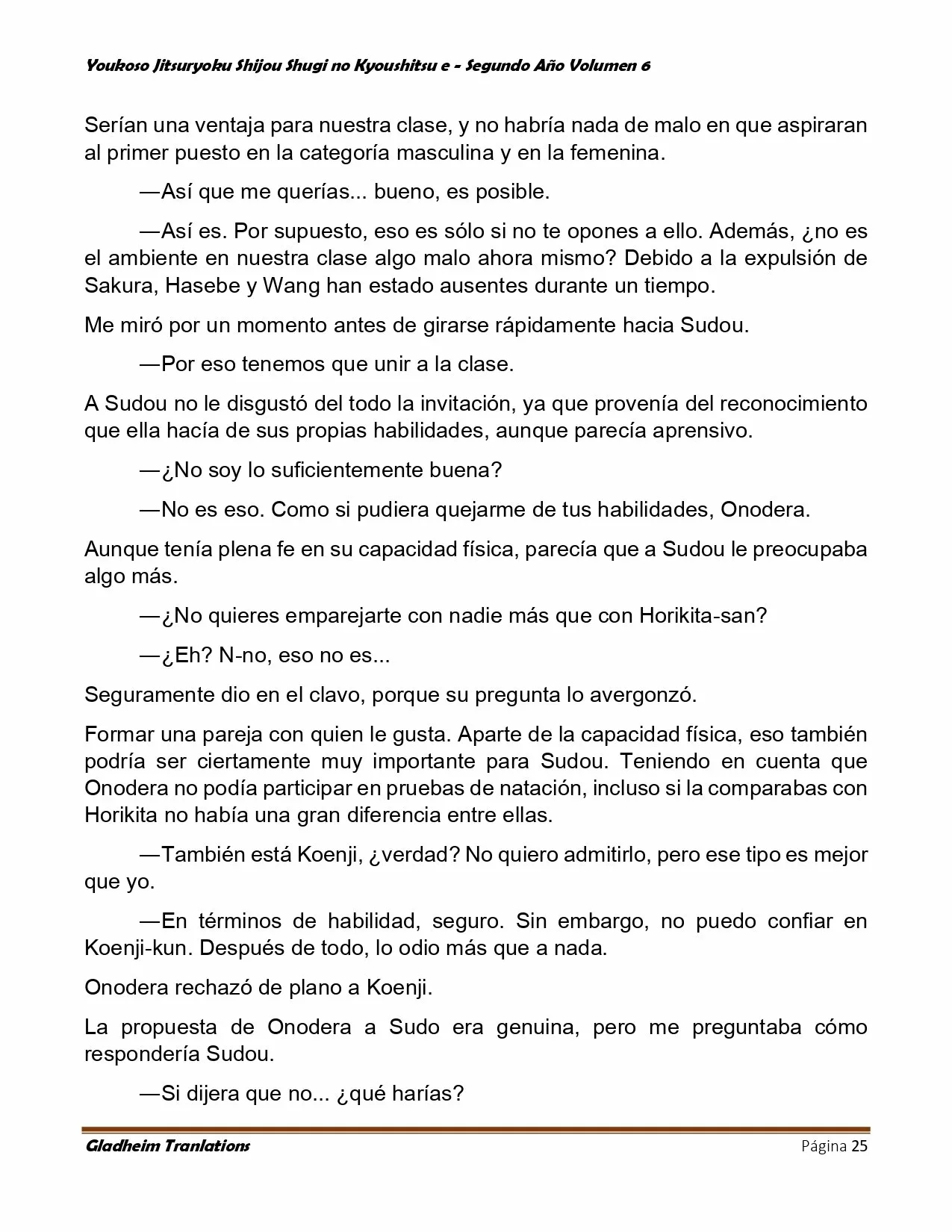 Página 25 del Manga