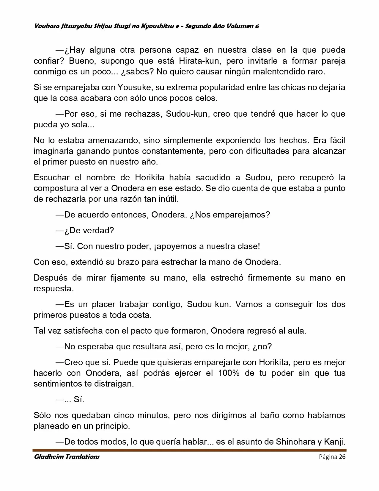 Página 26 del Manga