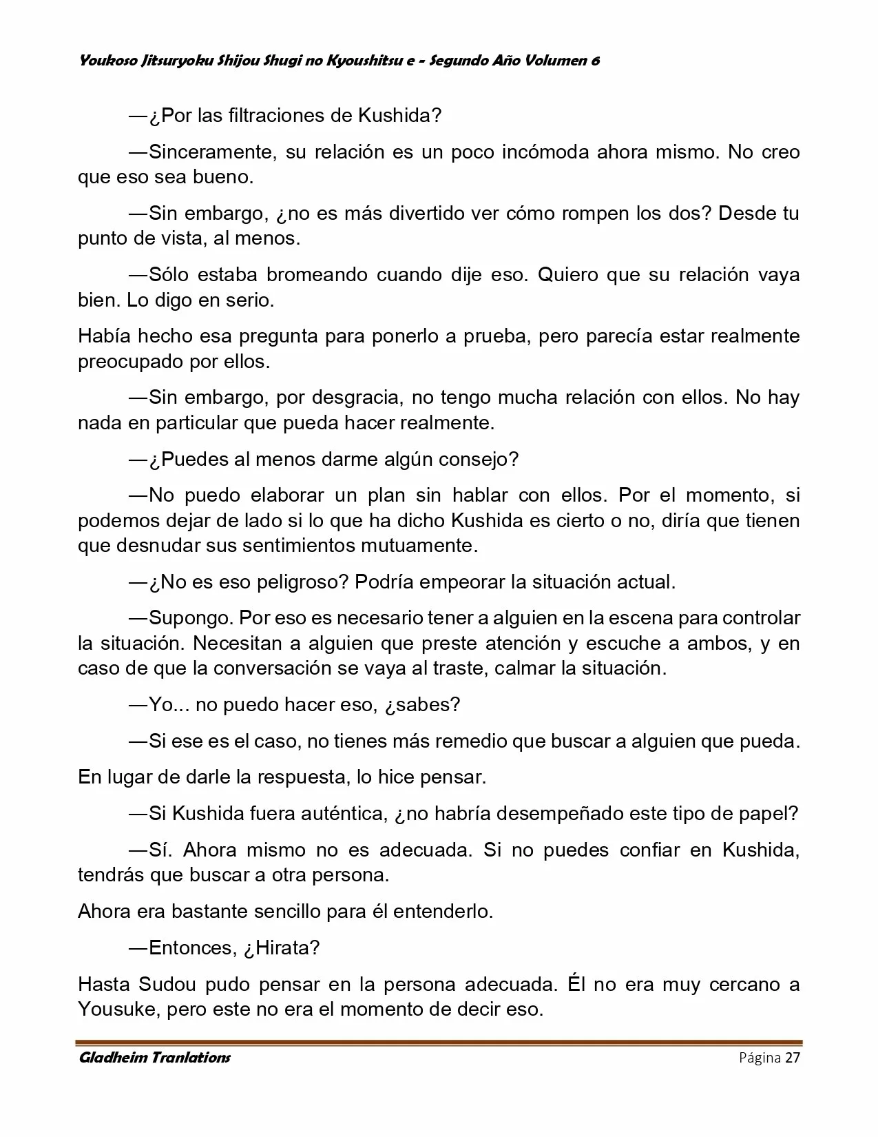 Página 27 del Manga