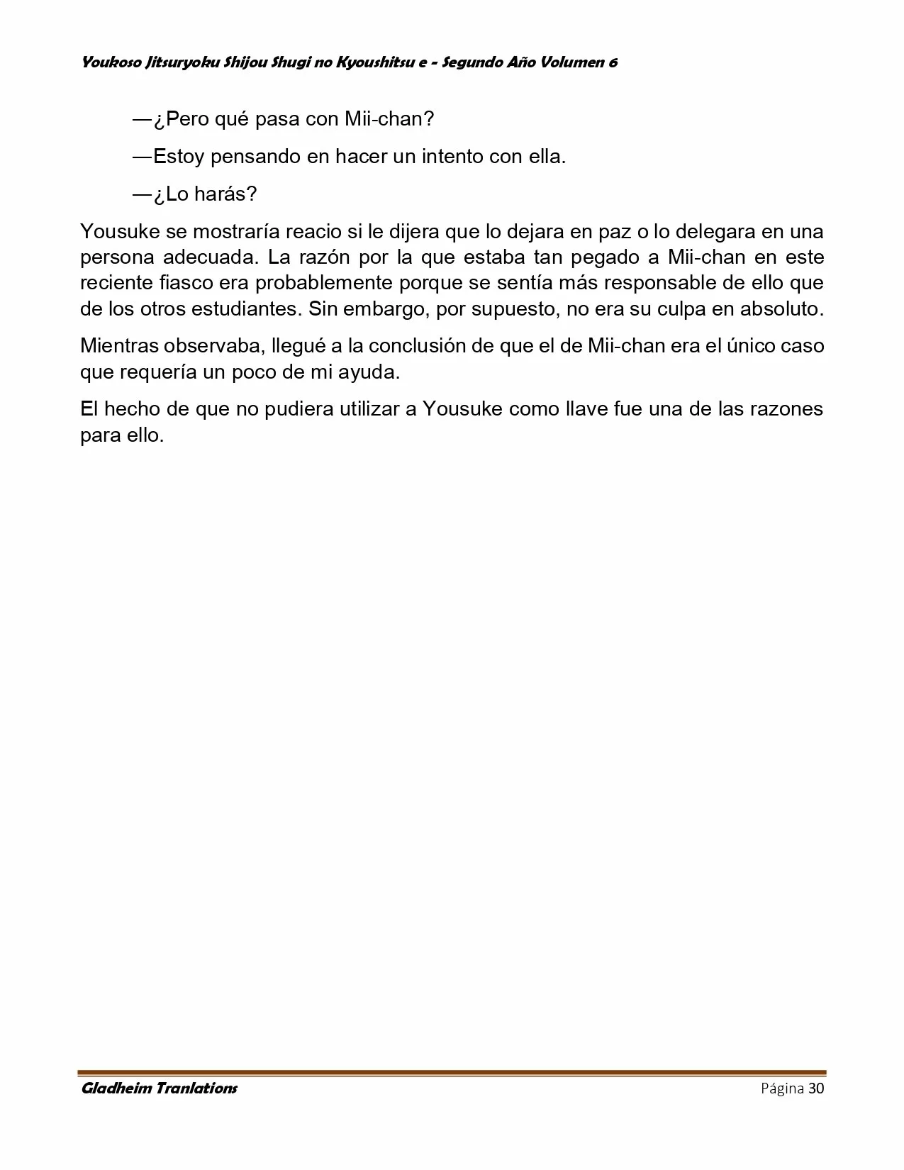 Página 30 del Manga