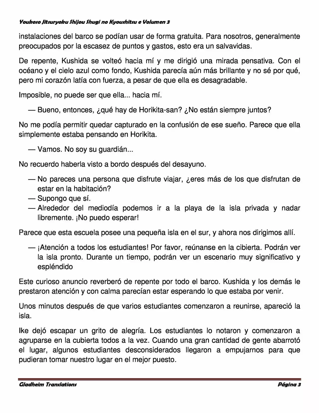 Página 3 del Manga