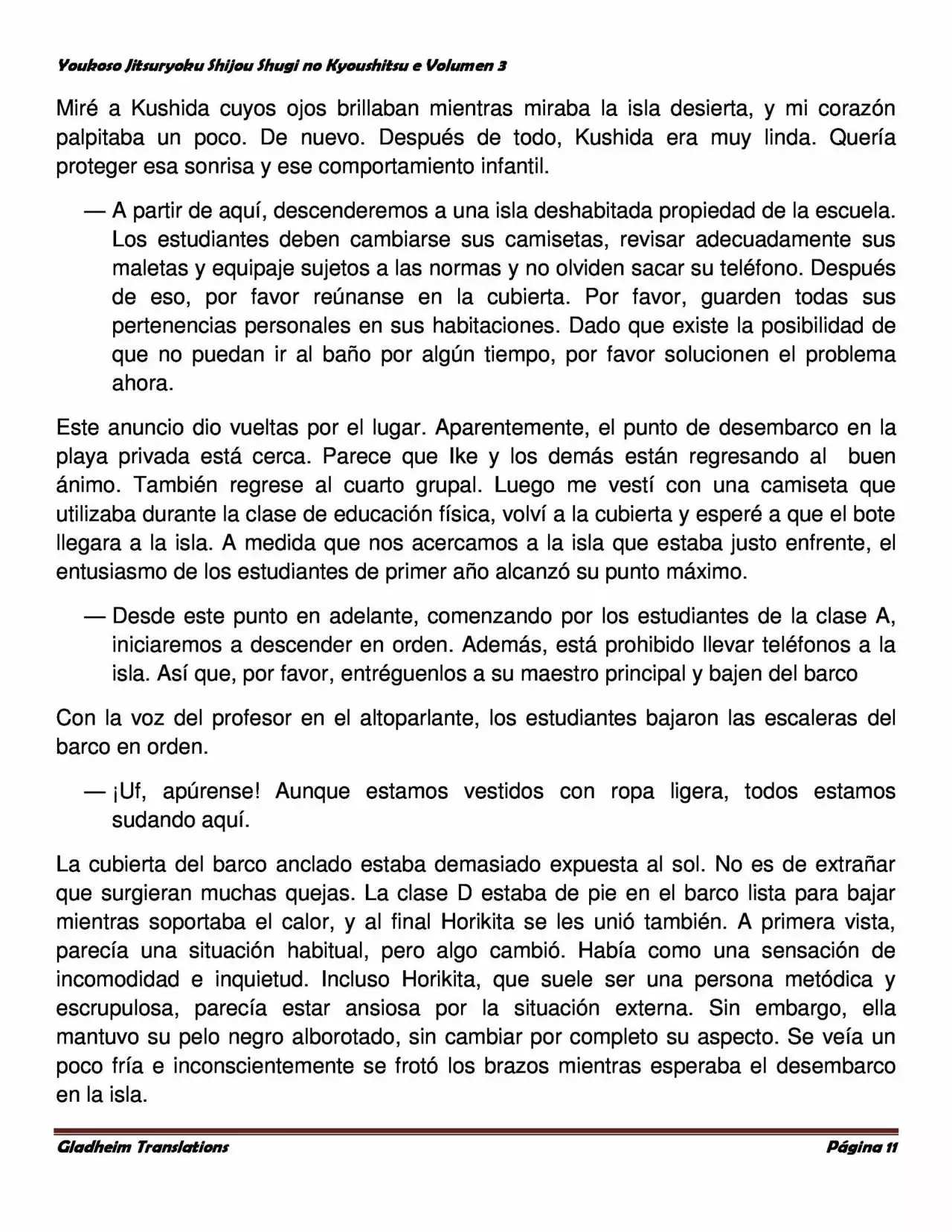 Página 11 del Manga