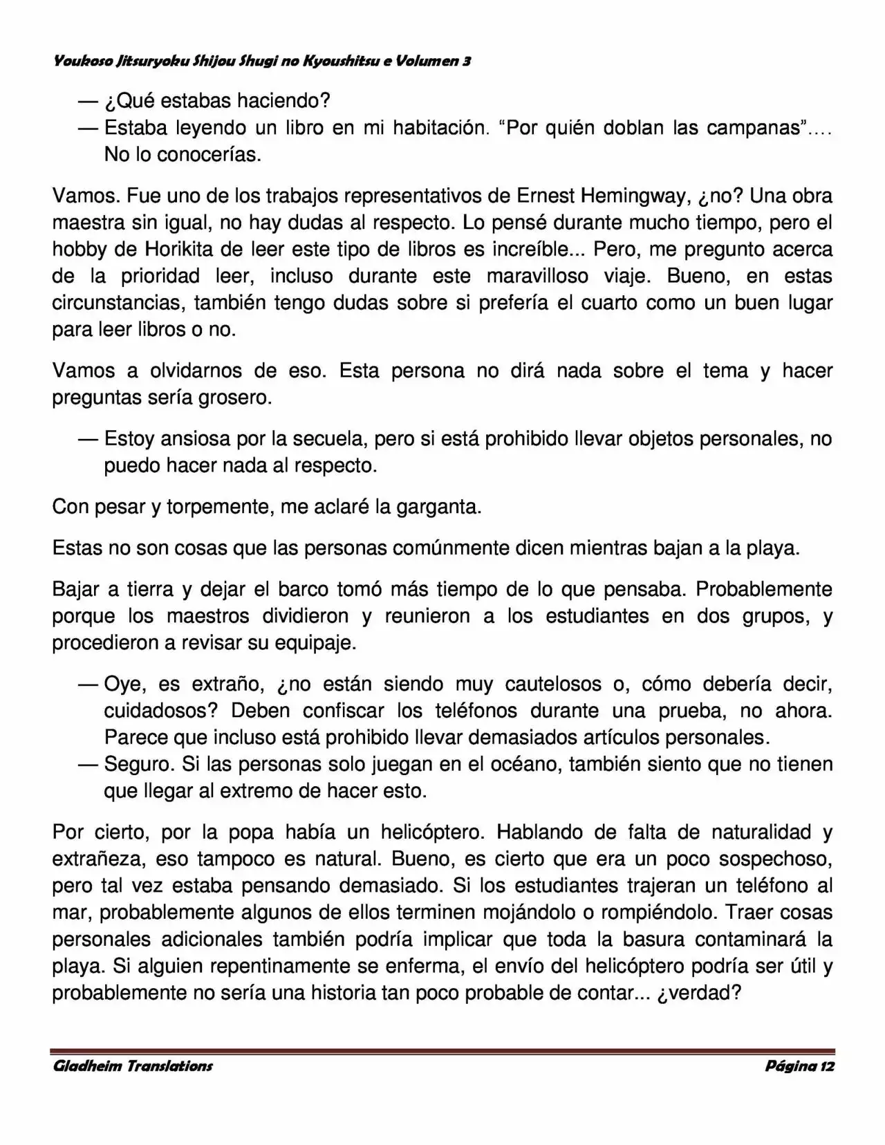 Página 12 del Manga