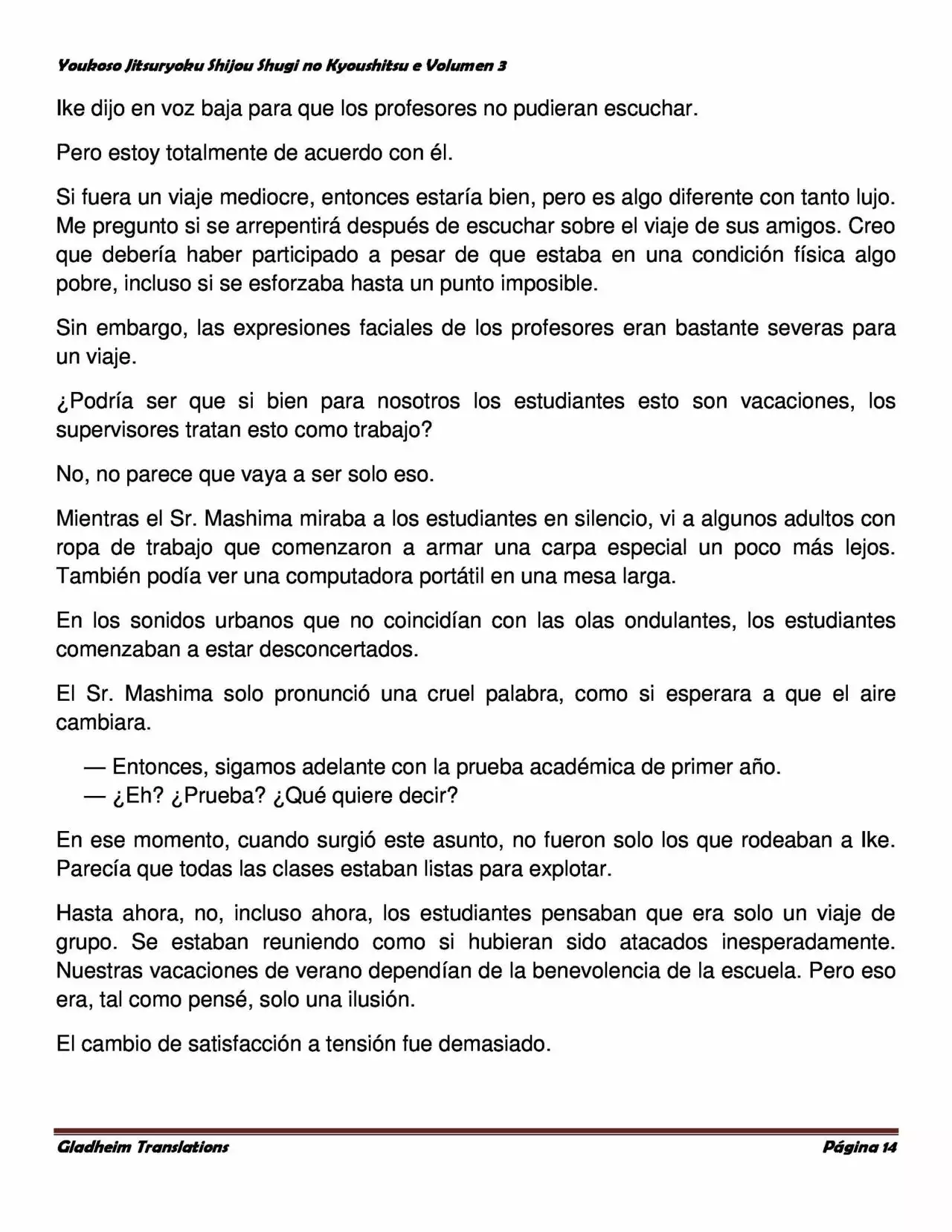 Página 14 del Manga