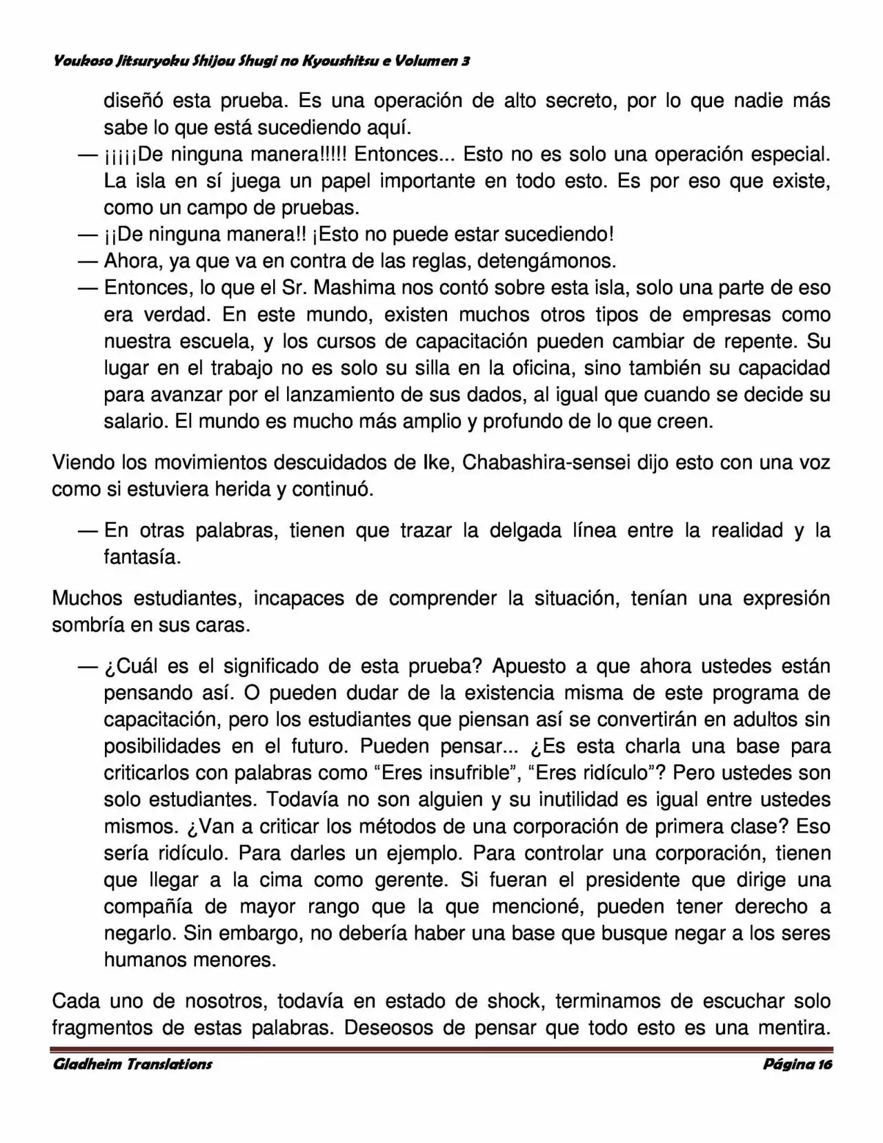 Página 16 del Manga