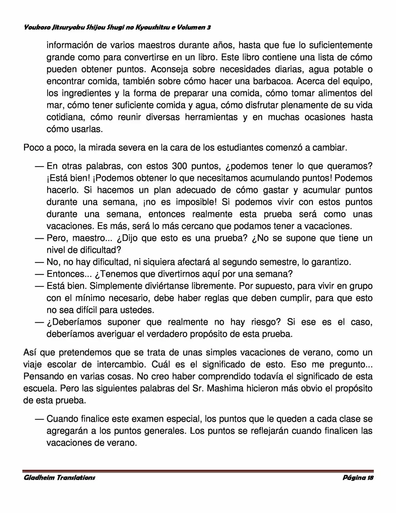 Página 18 del Manga