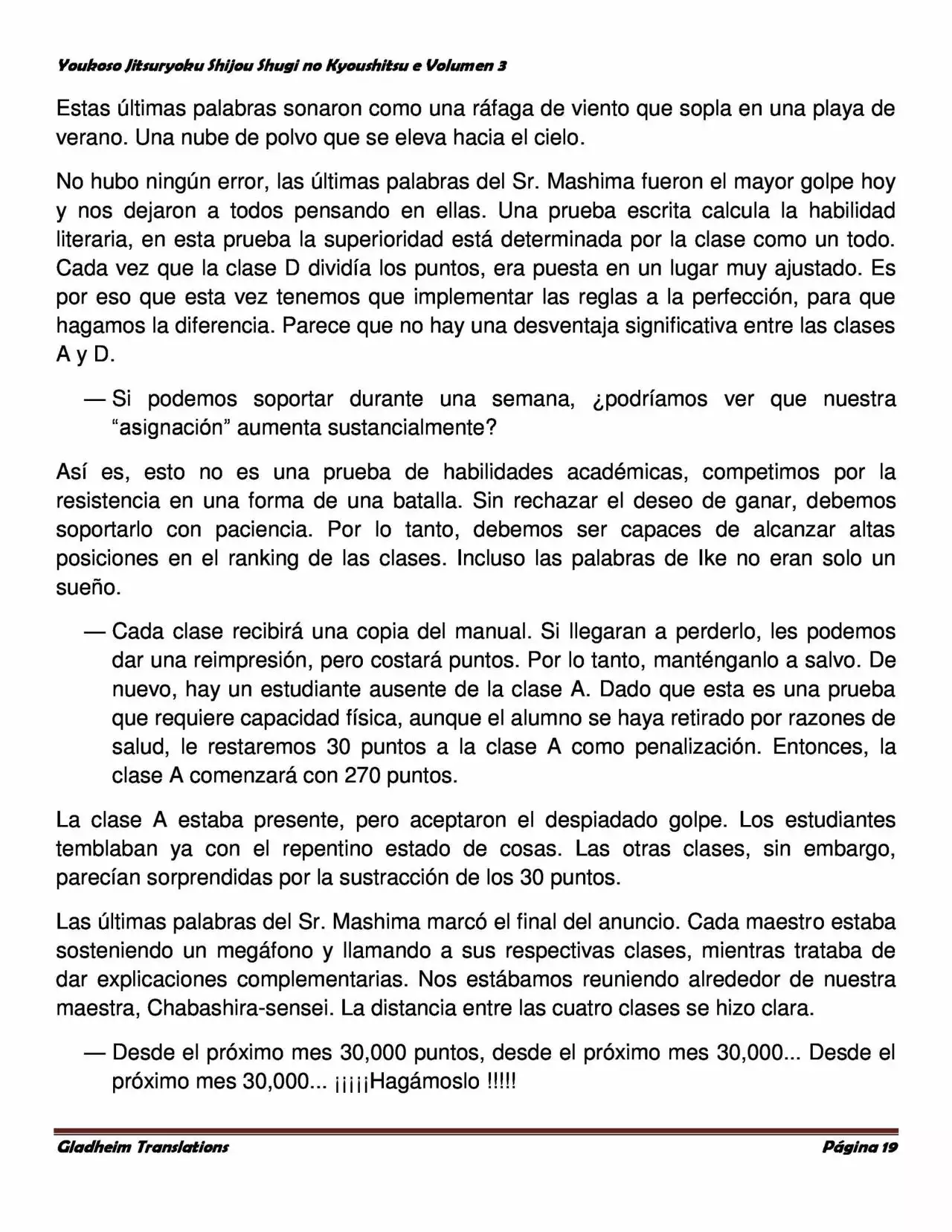 Página 19 del Manga