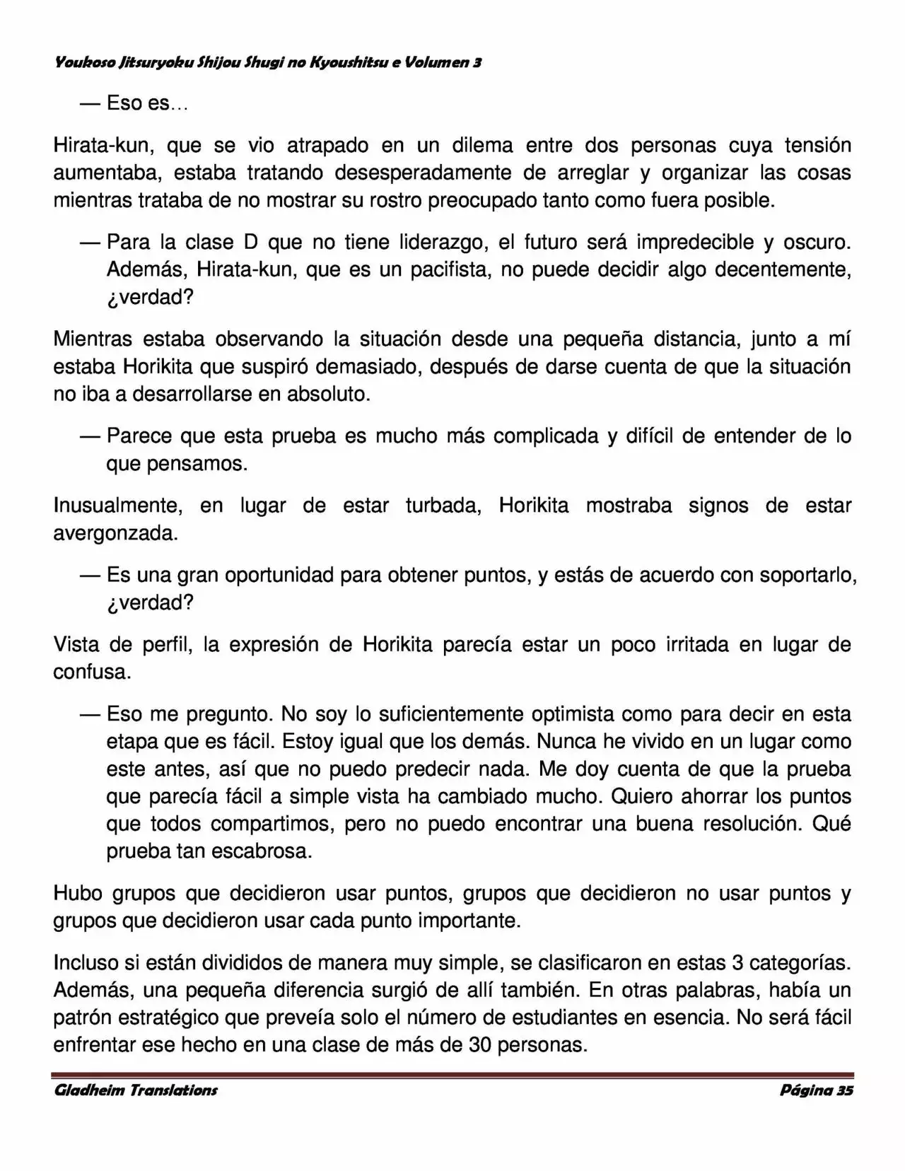 Página 35 del Manga