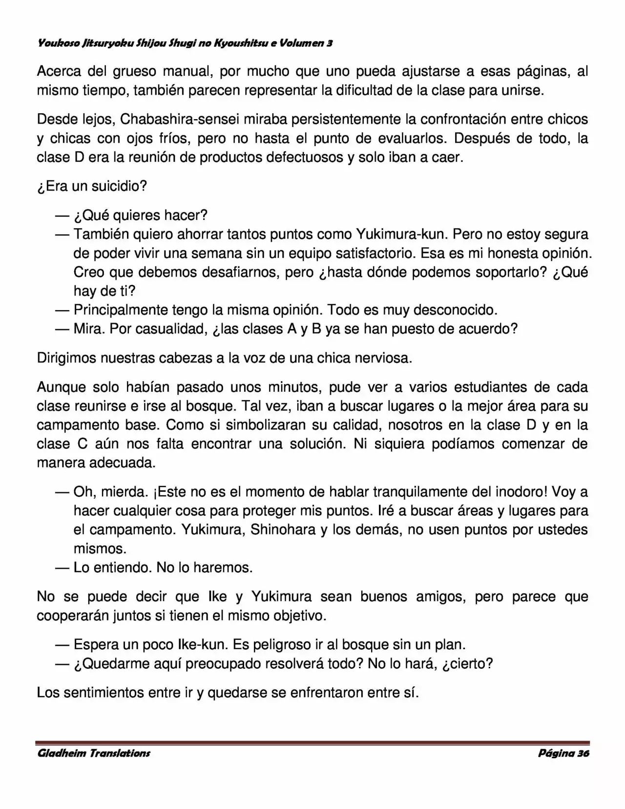 Página 36 del Manga