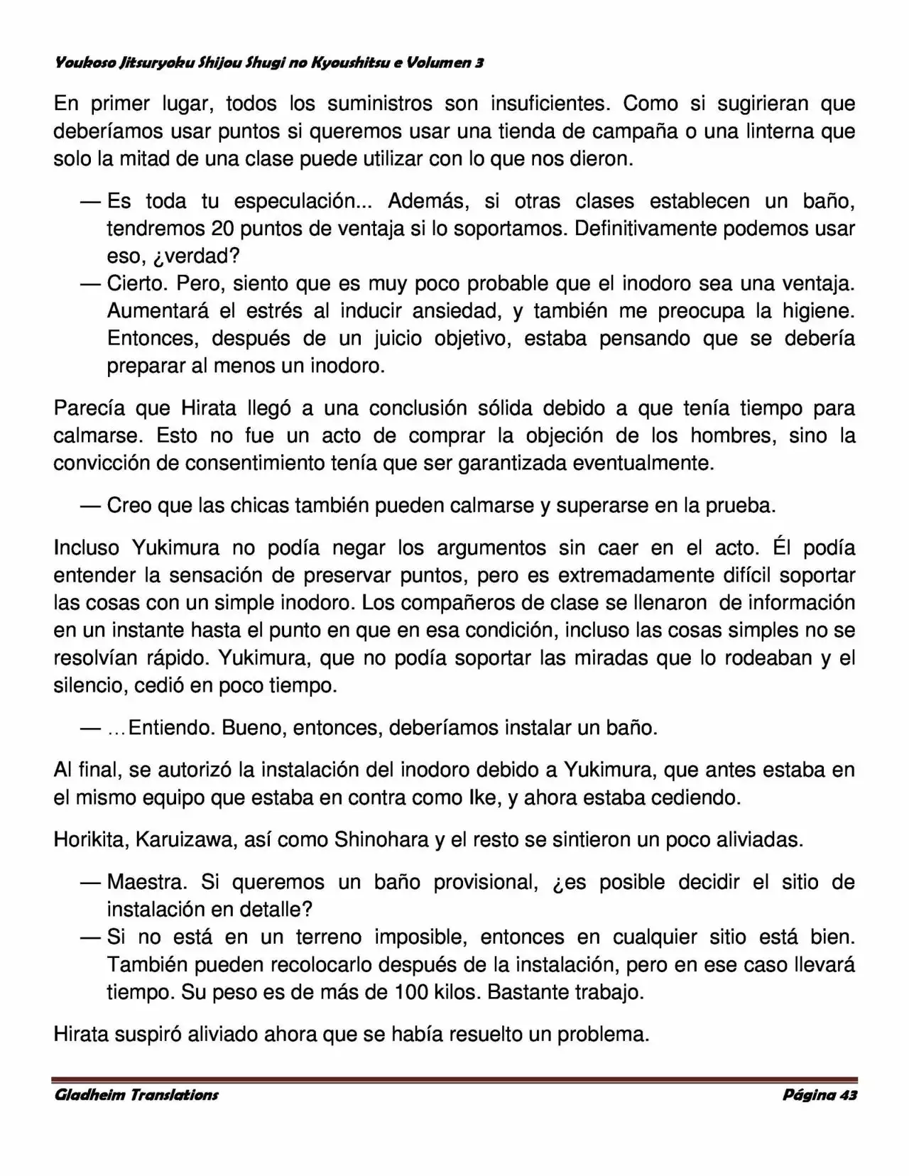 Página 43 del Manga