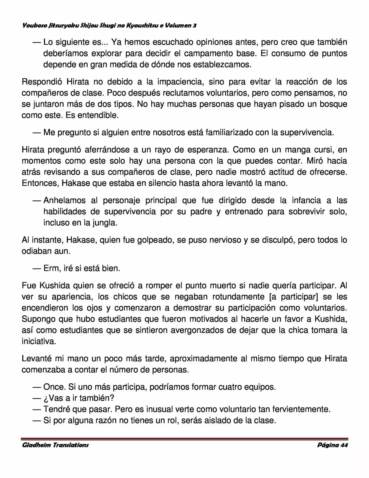 Página 44 del Manga