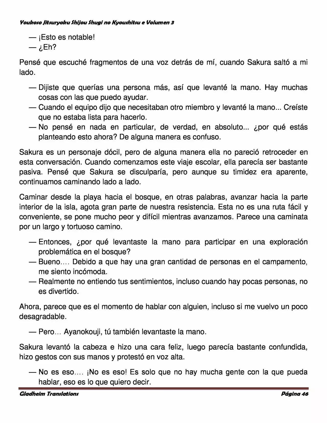 Página 46 del Manga