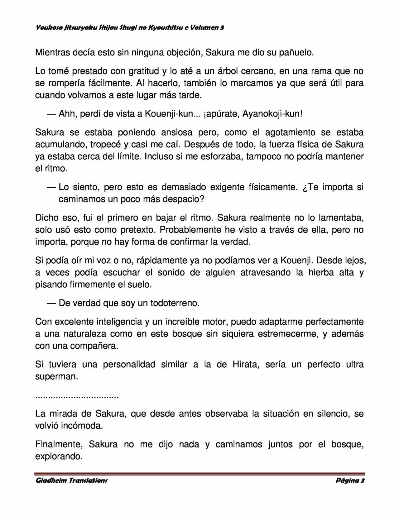 Página 3 del Manga