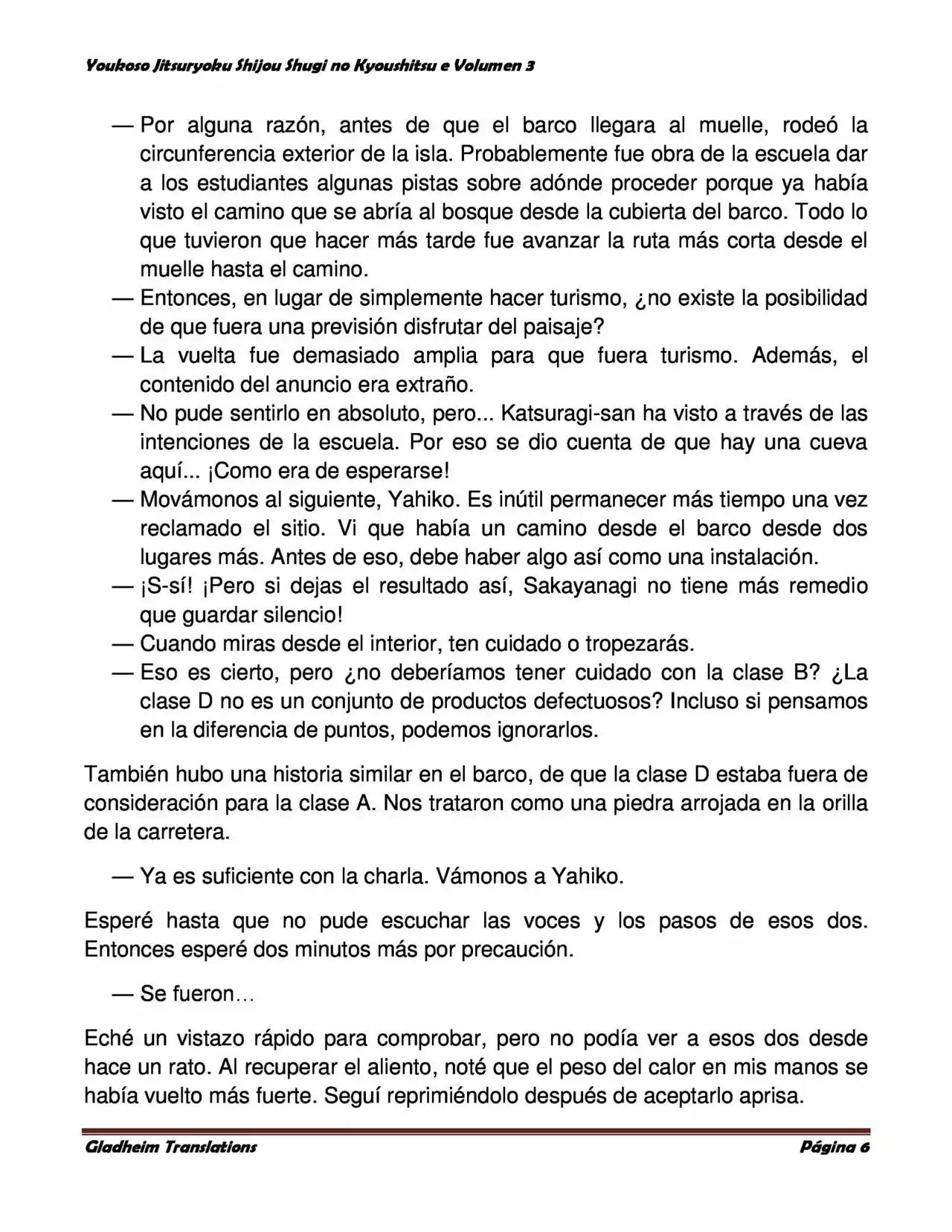 Página 6 del Manga