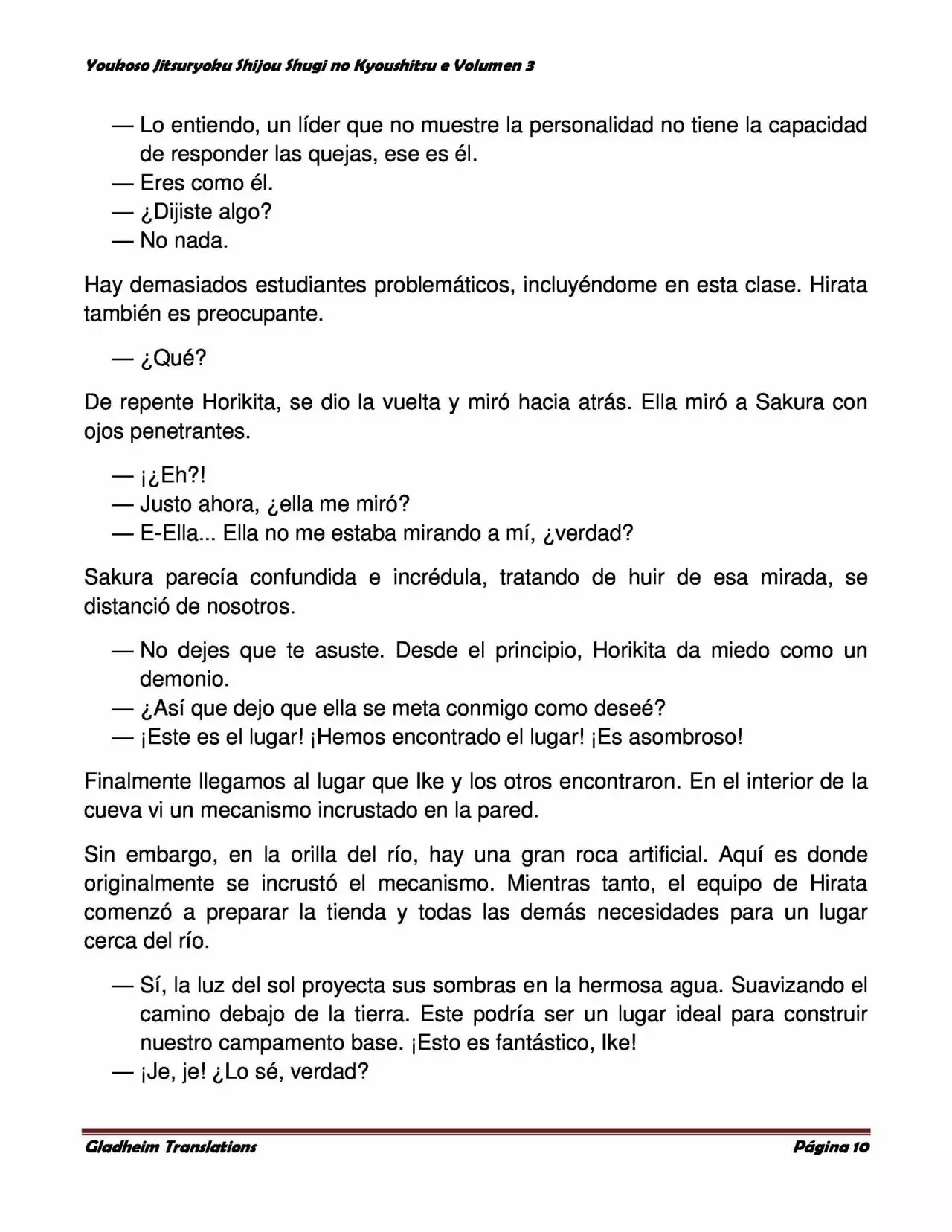 Página 10 del Manga