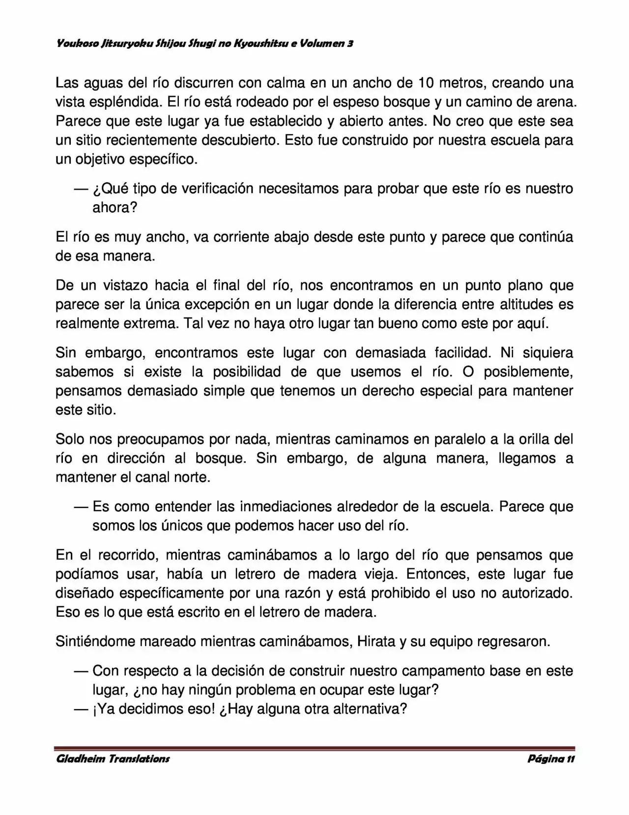 Página 11 del Manga