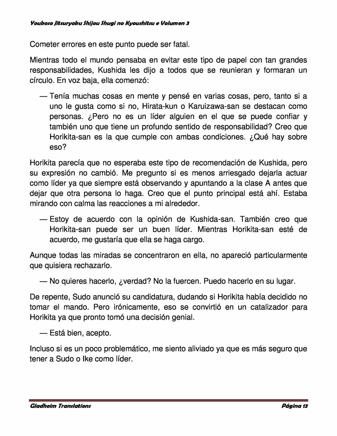 Página 13 del Manga