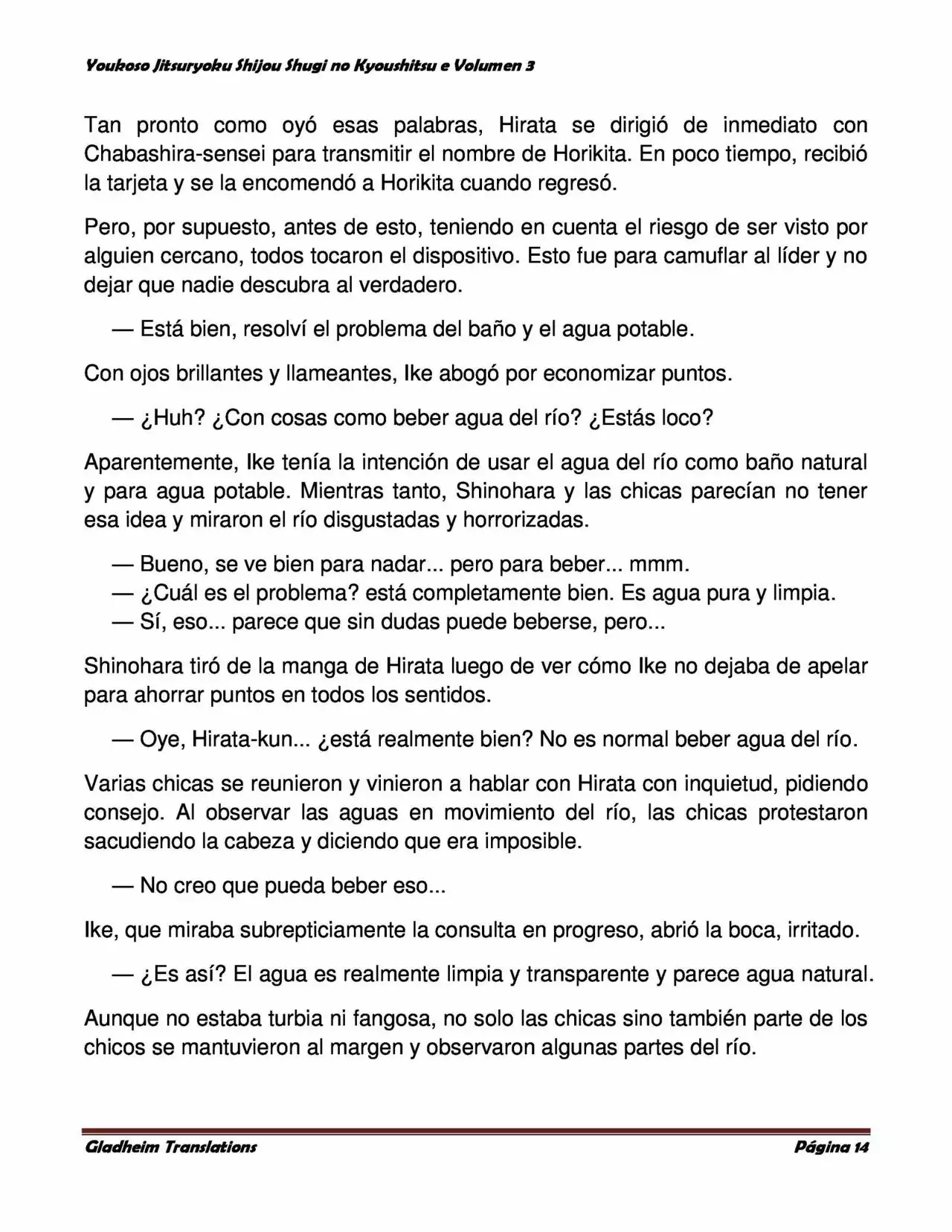 Página 14 del Manga