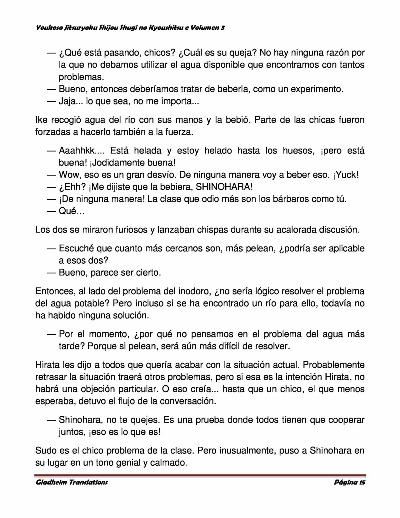 Página 15 del Manga