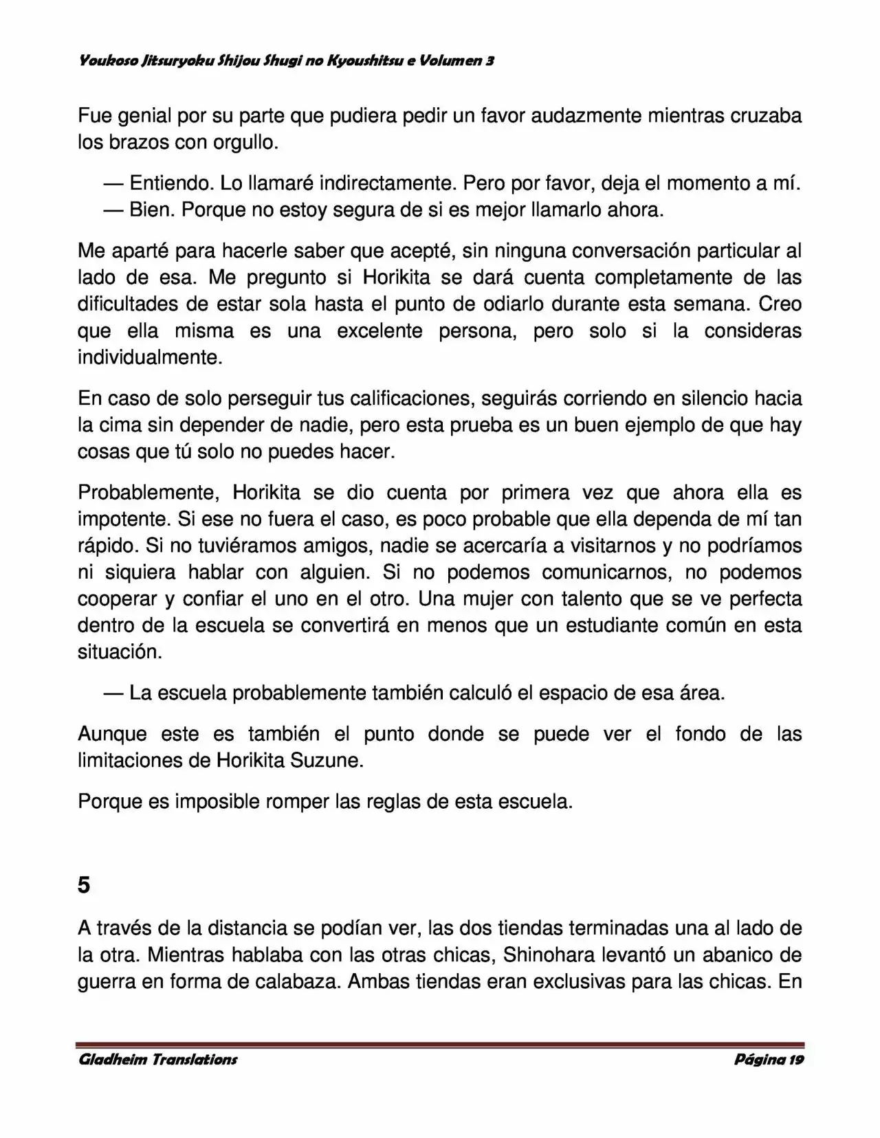 Página 19 del Manga