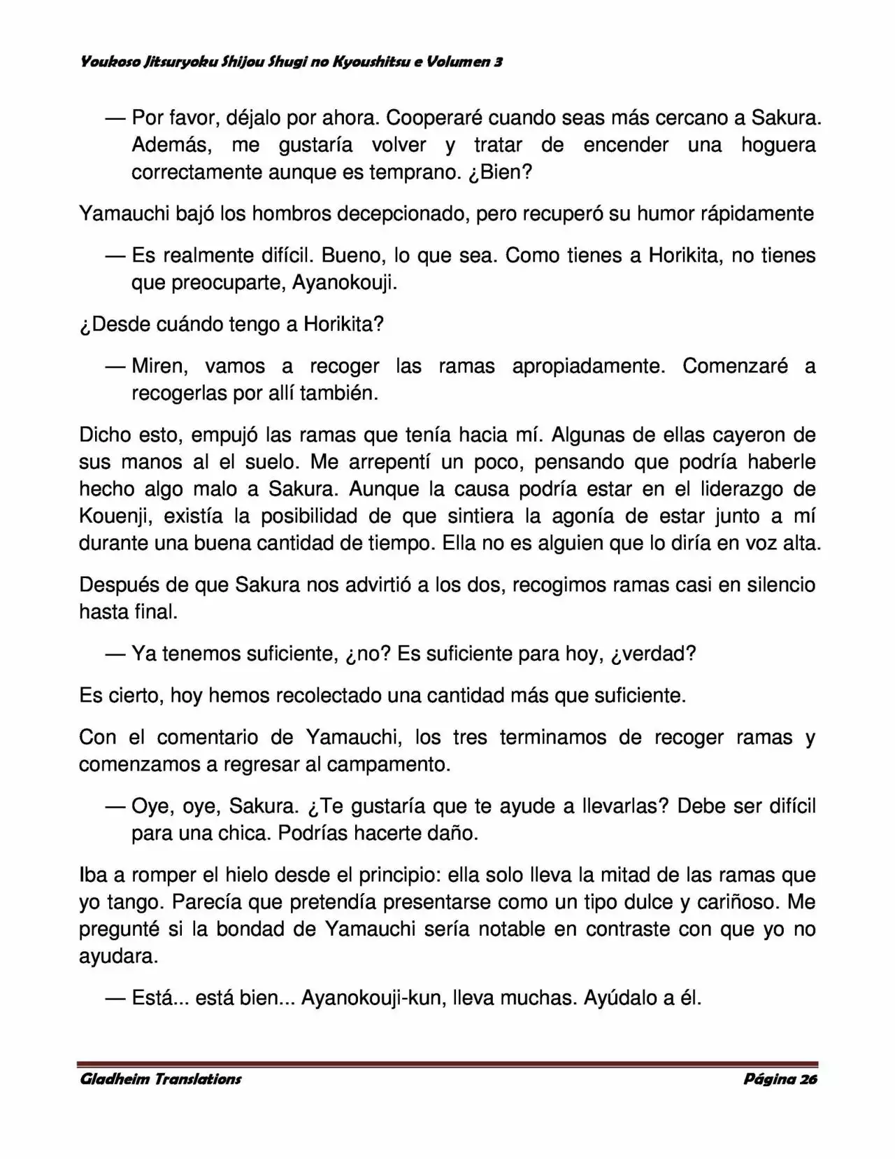 Página 26 del Manga