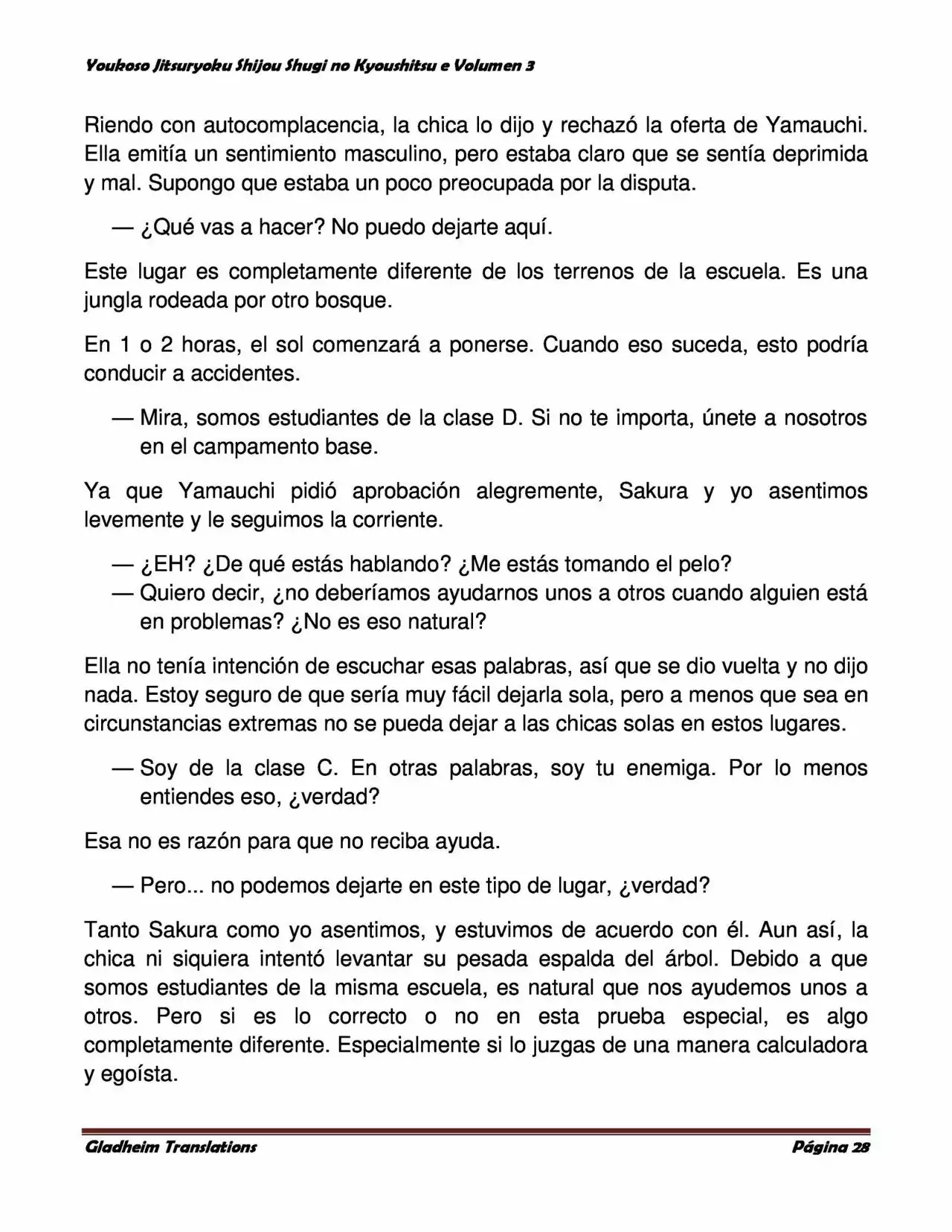 Página 28 del Manga