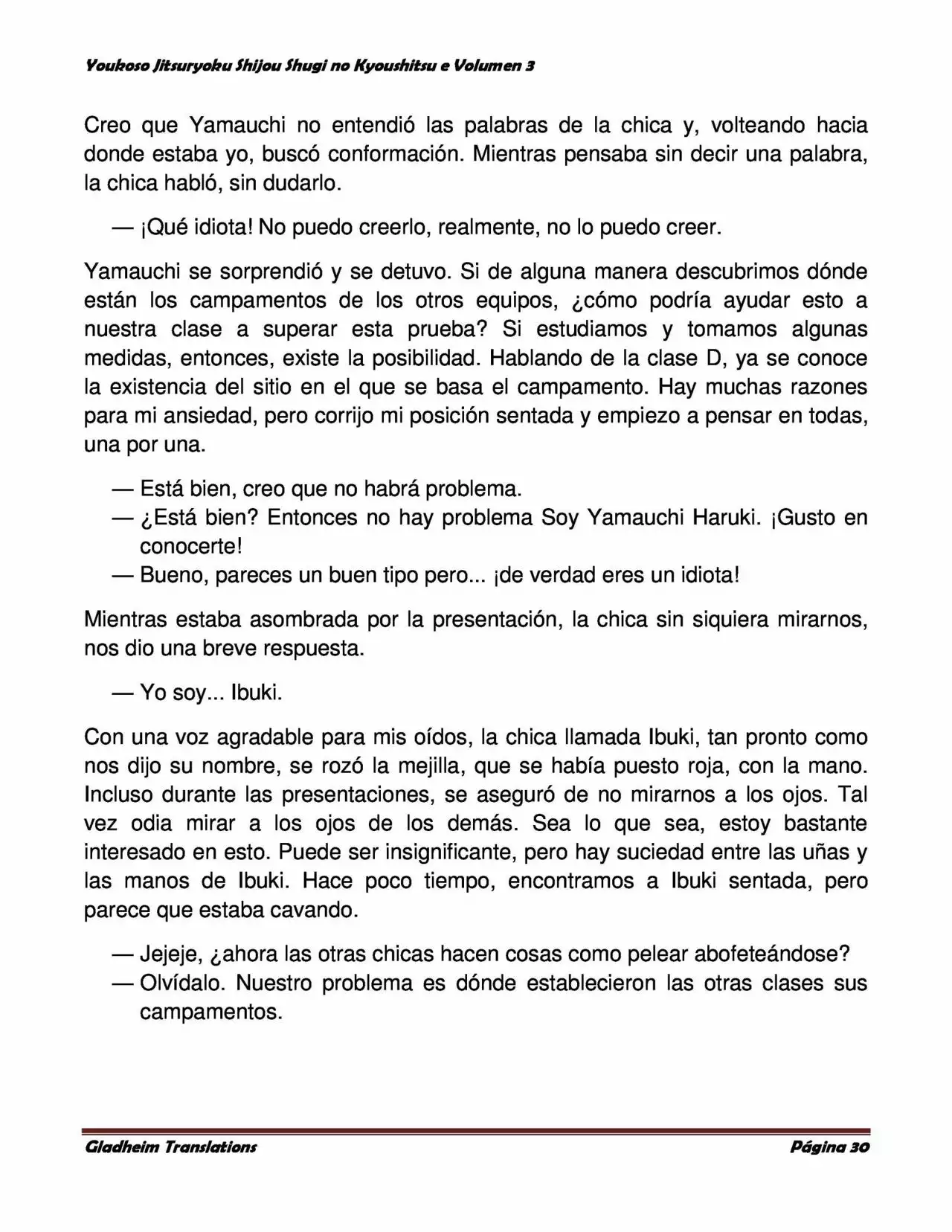 Página 30 del Manga