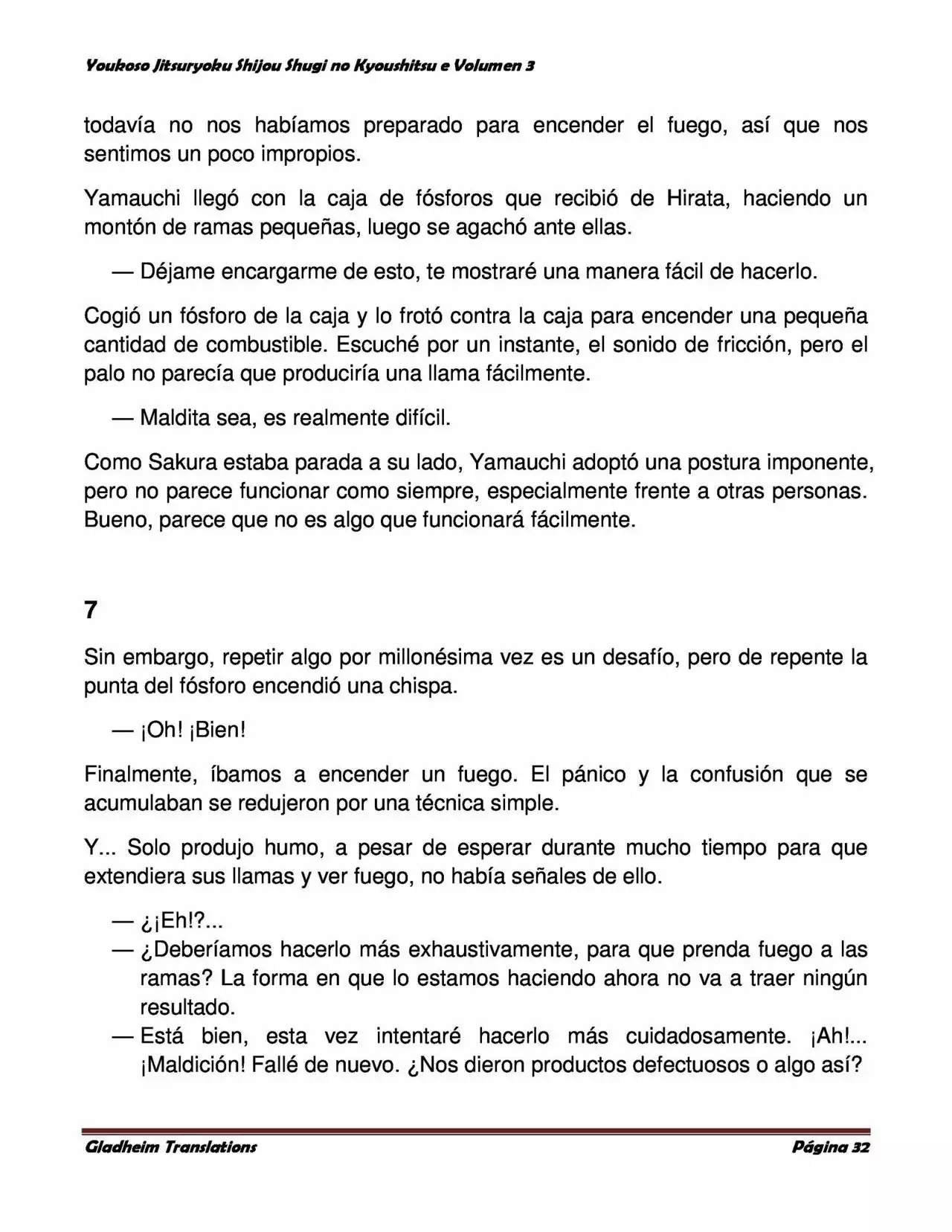 Página 32 del Manga