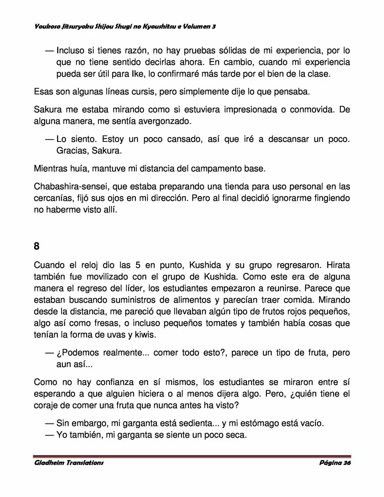 Página 36 del Manga