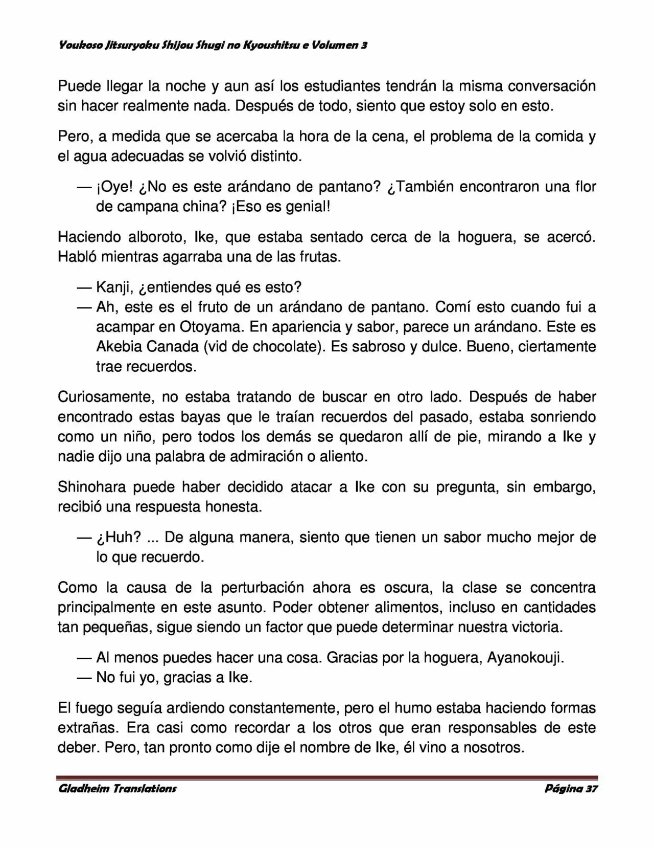 Página 37 del Manga