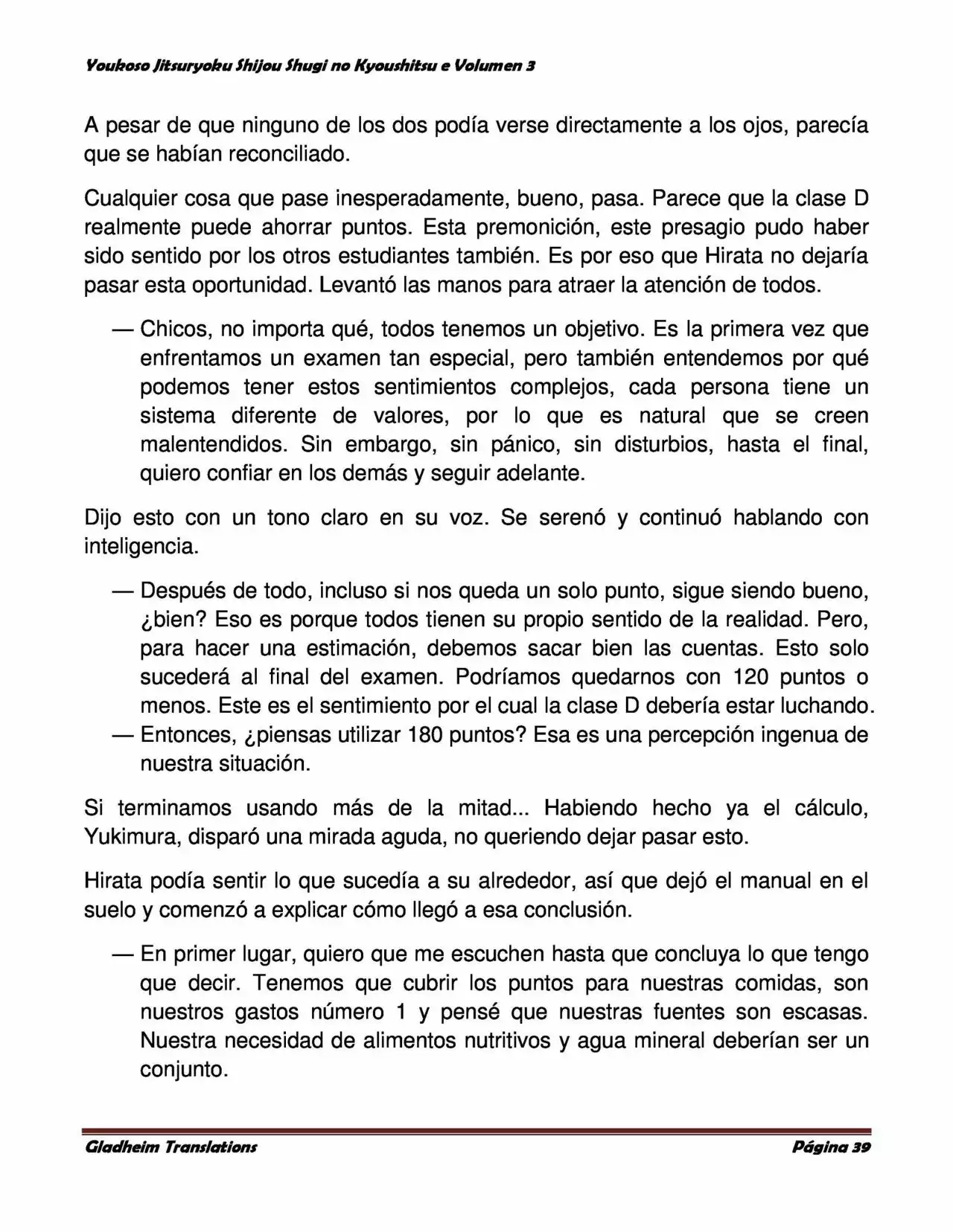 Página 39 del Manga