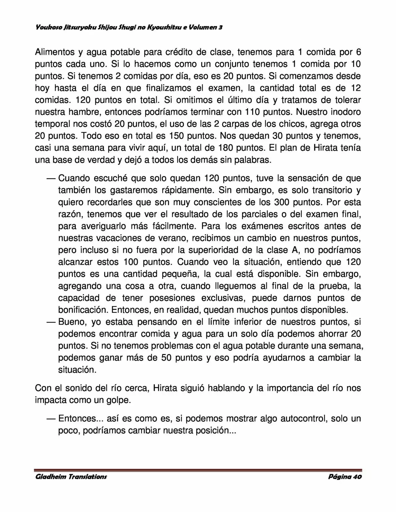 Página 40 del Manga