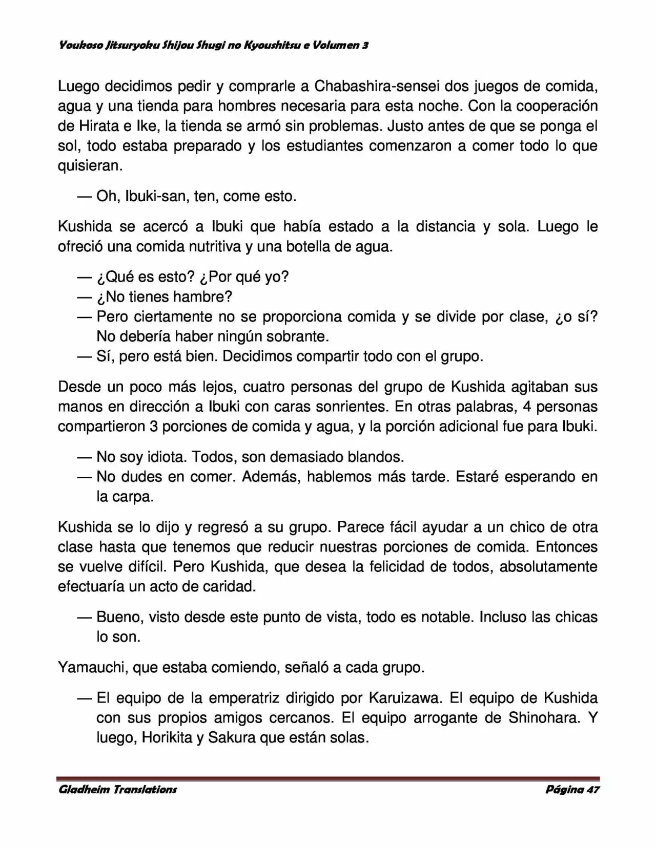 Página 47 del Manga