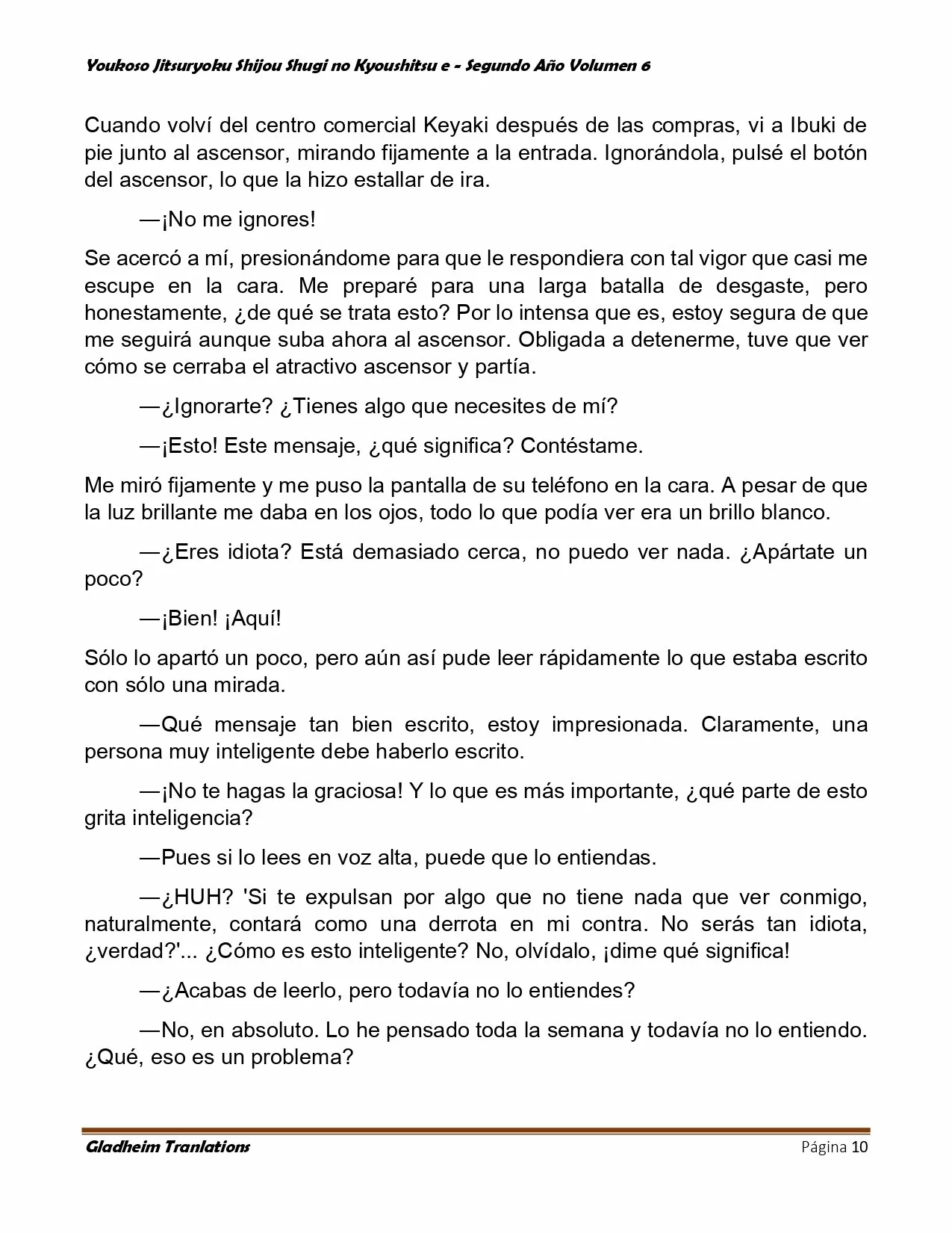 Página 10 del Manga