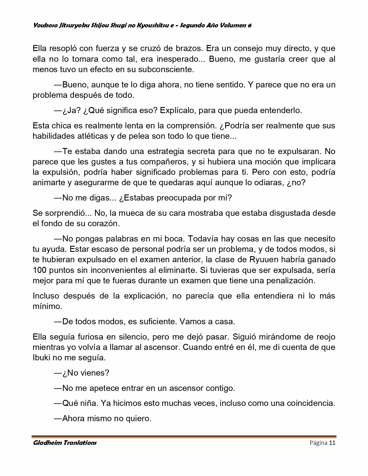 Página 11 del Manga