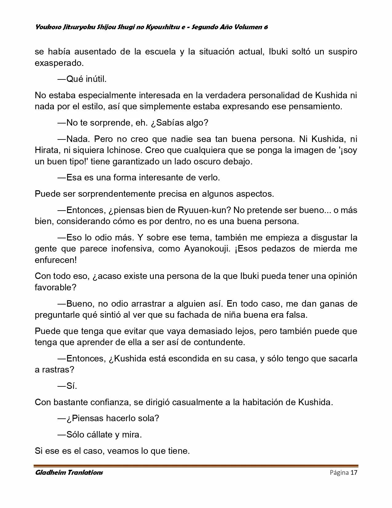 Página 17 del Manga