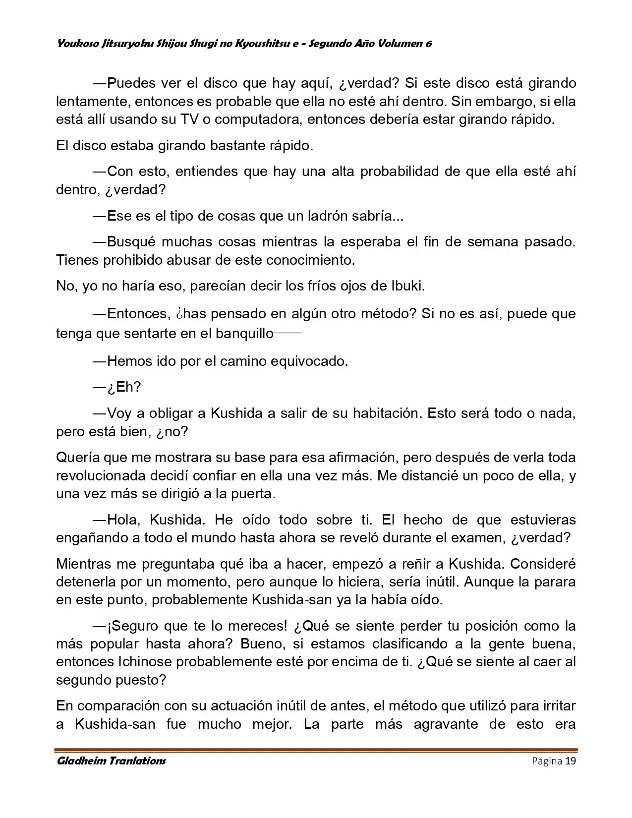 Página 19 del Manga