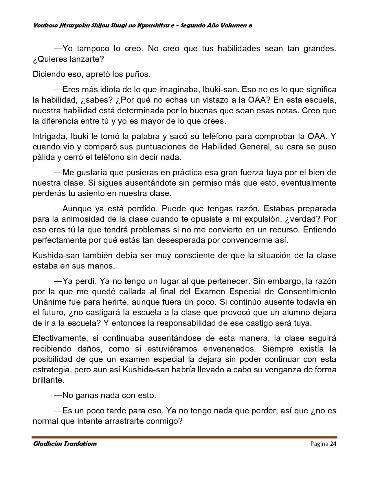 Página 24 del Manga
