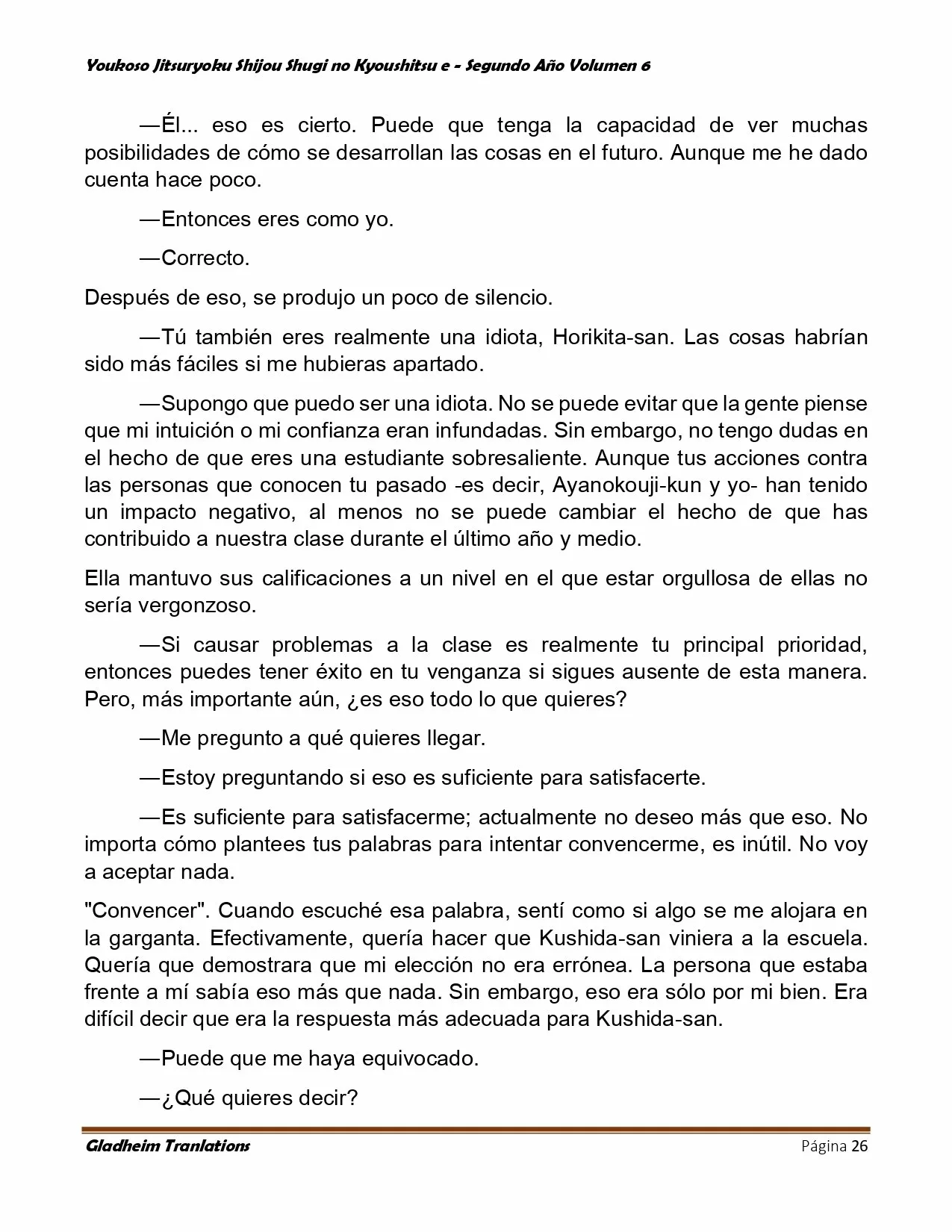 Página 26 del Manga