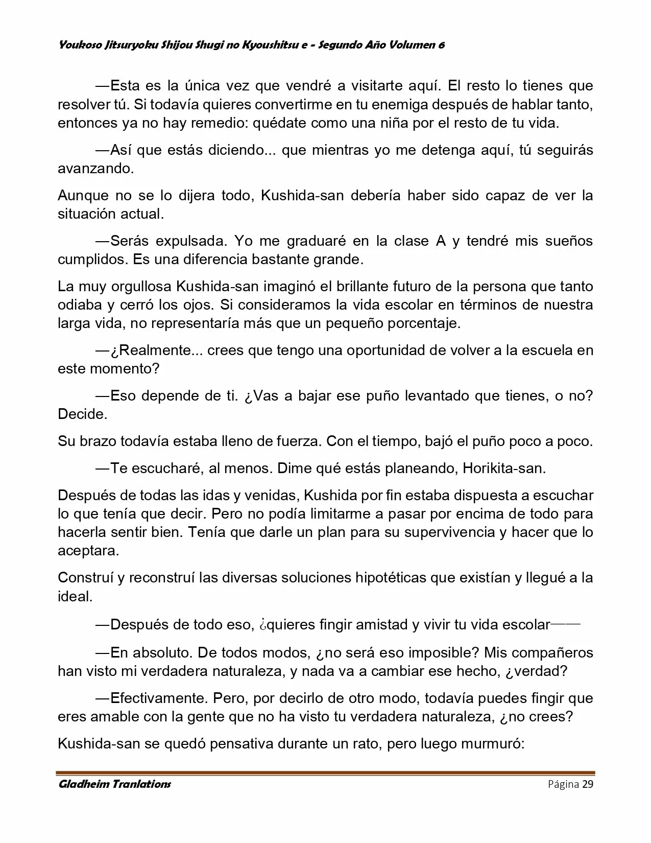 Página 29 del Manga