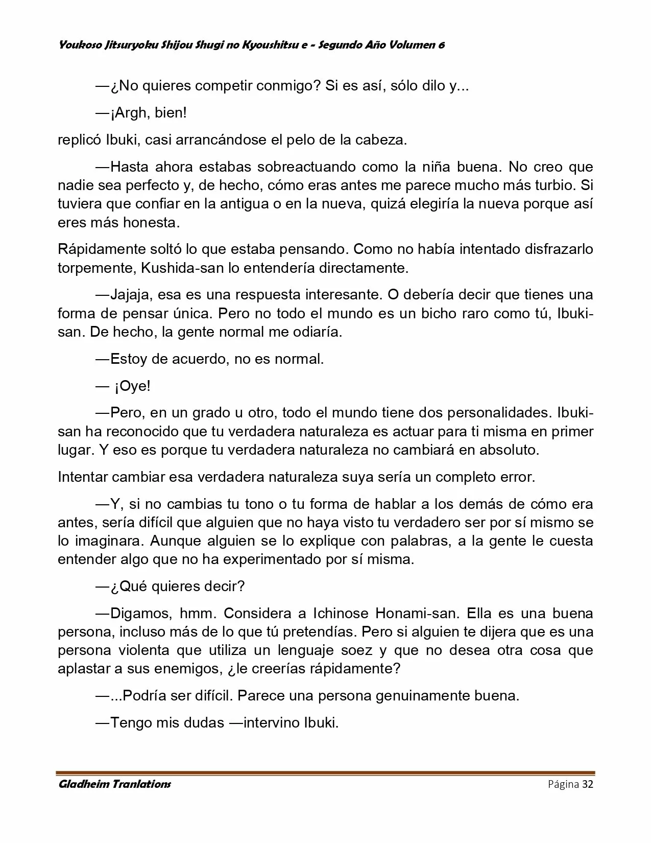 Página 32 del Manga