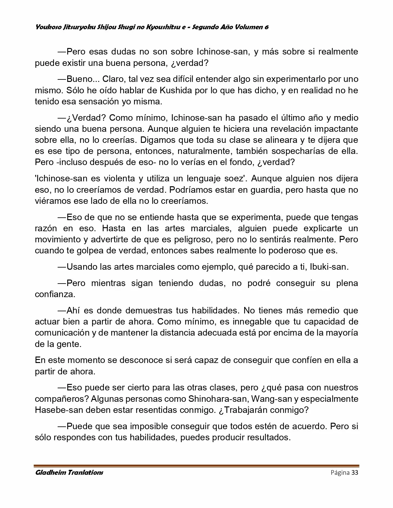 Página 33 del Manga