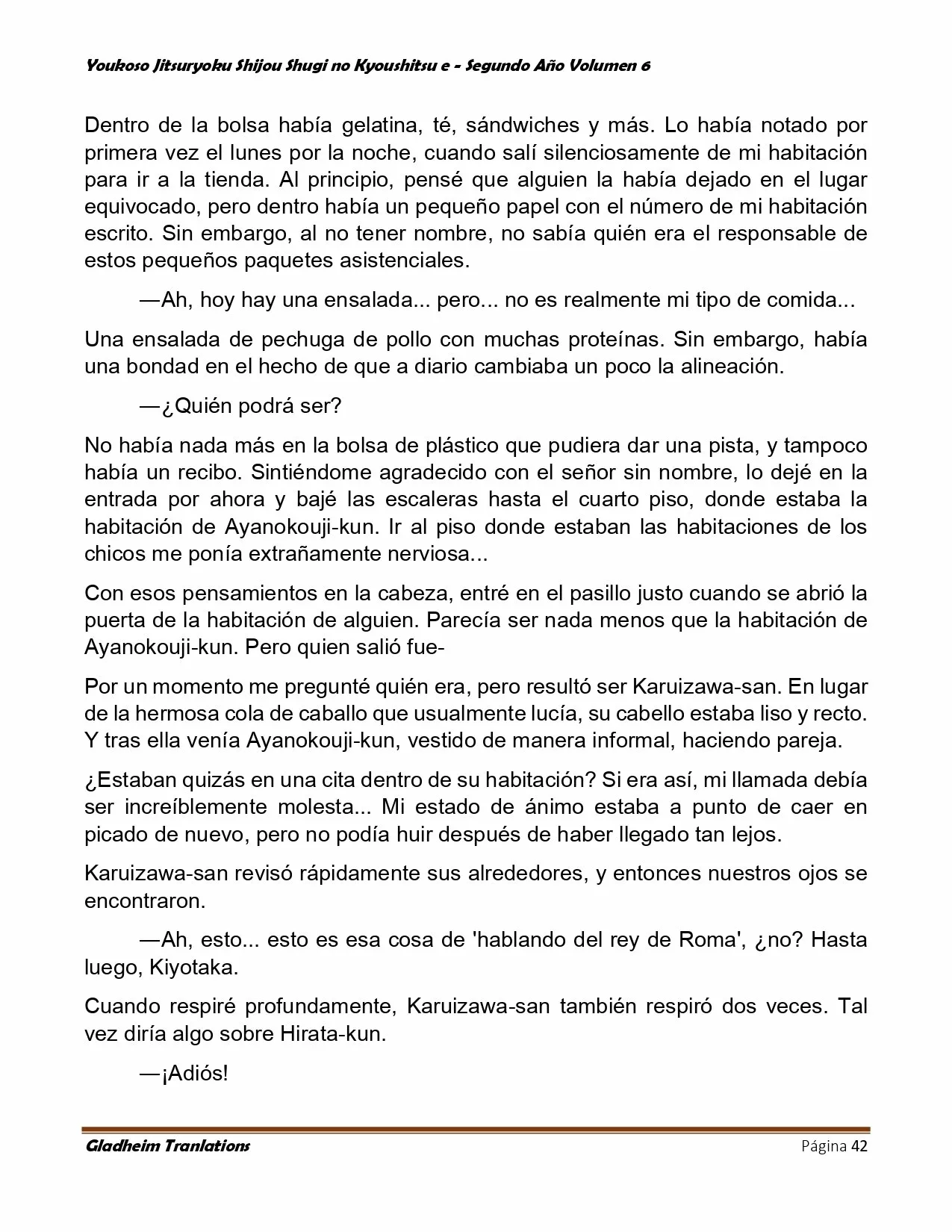 Página 42 del Manga
