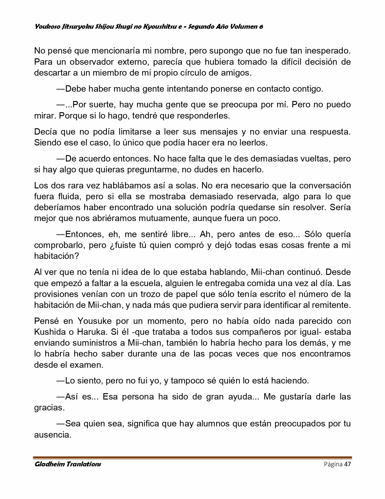 Página 47 del Manga