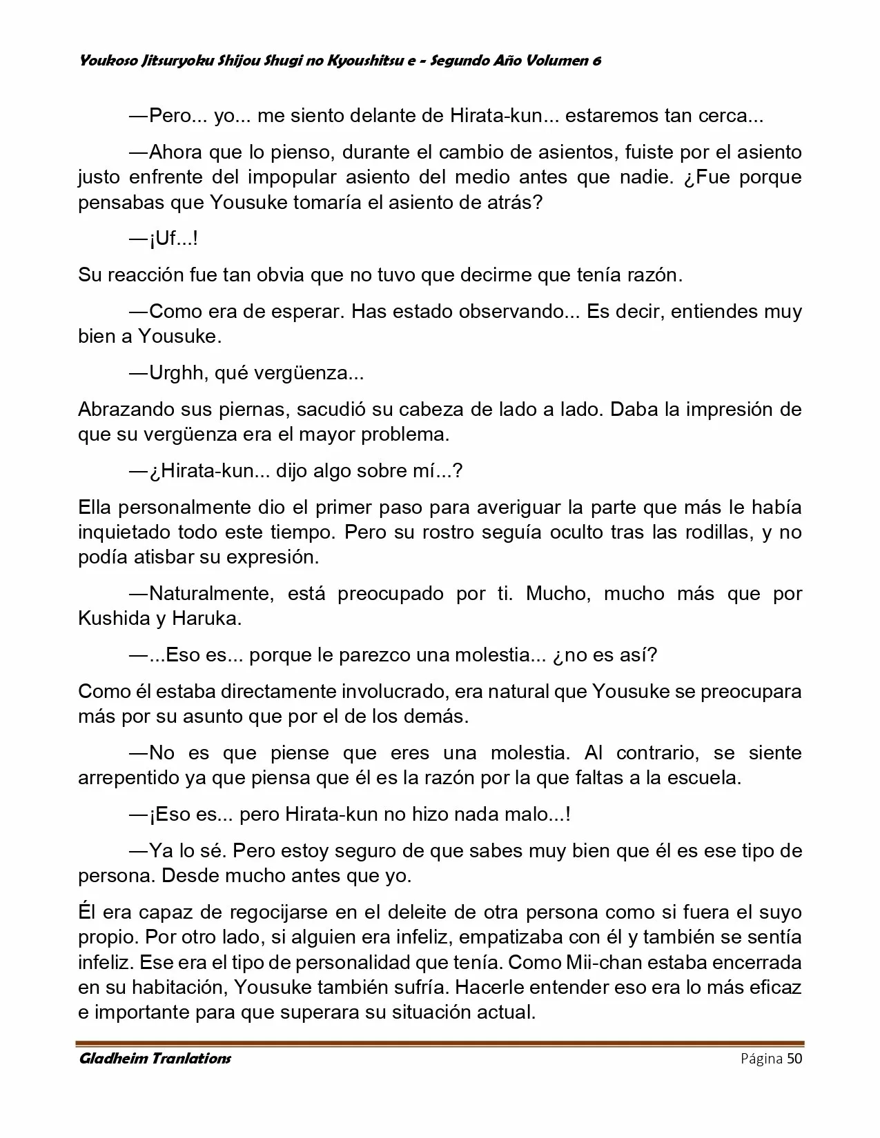 Página 50 del Manga
